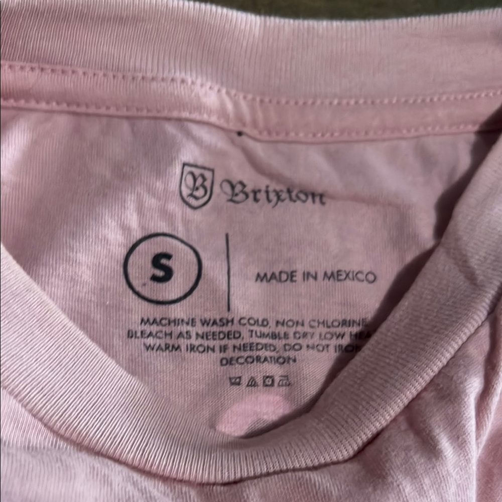 Brixton Pink crop tee - Picture 3 of 3
